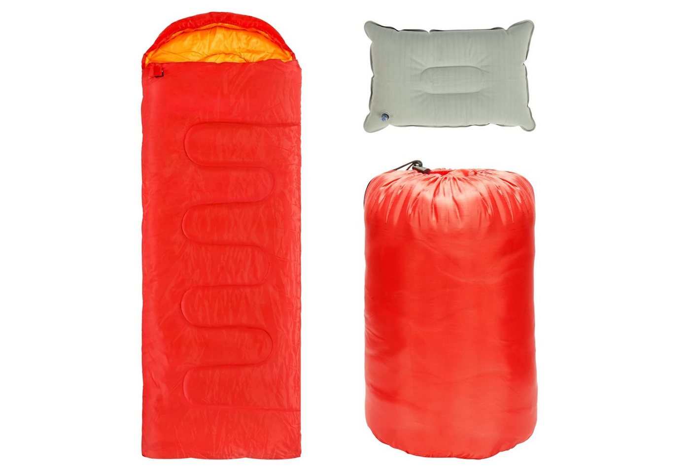 Belle Vous Dekoobjekt Belle Vous Schlafsack Outdoor mit Kissen - Leichter & Wasserdichter 4 von Belle Vous