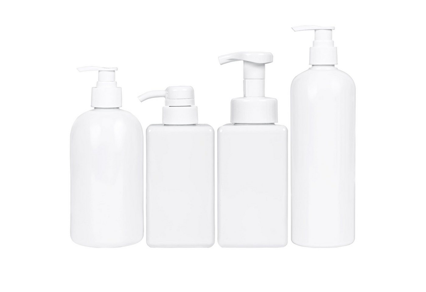 Belle Vous Dekoobjekt White Toiletries Set 4Pcs - 500ml von Belle Vous