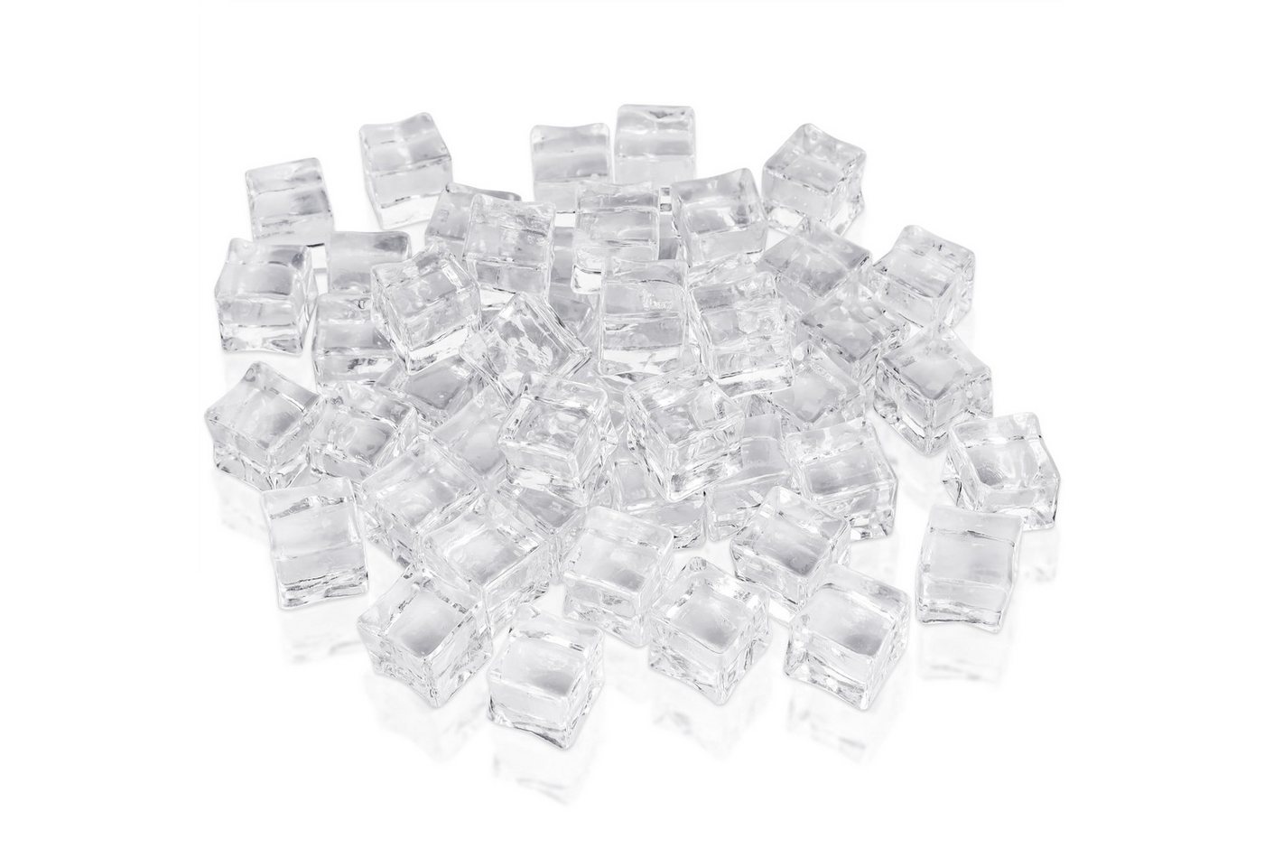 Belle Vous Eiswürfelform Belle Vous 50er Pack wiedervendbare Eiswürfel aus Kunststoff - 50er, (50-tlg) von Belle Vous