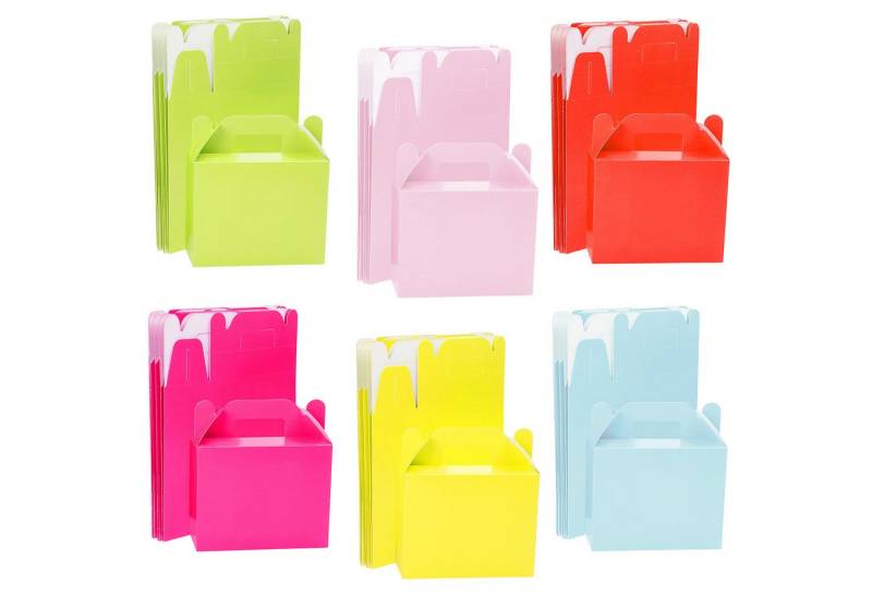Belle Vous Geschenkbox 24 Stück Karton Geschenkboxen Set 14x6x11 cm (24 St) von Belle Vous