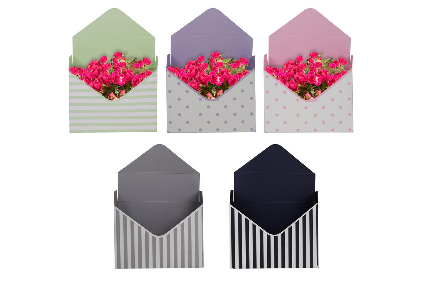 Belle Vous Geschenkbox Blumenhändler Karton Behälter/Geschenkverpackung (1 St) von Belle Vous