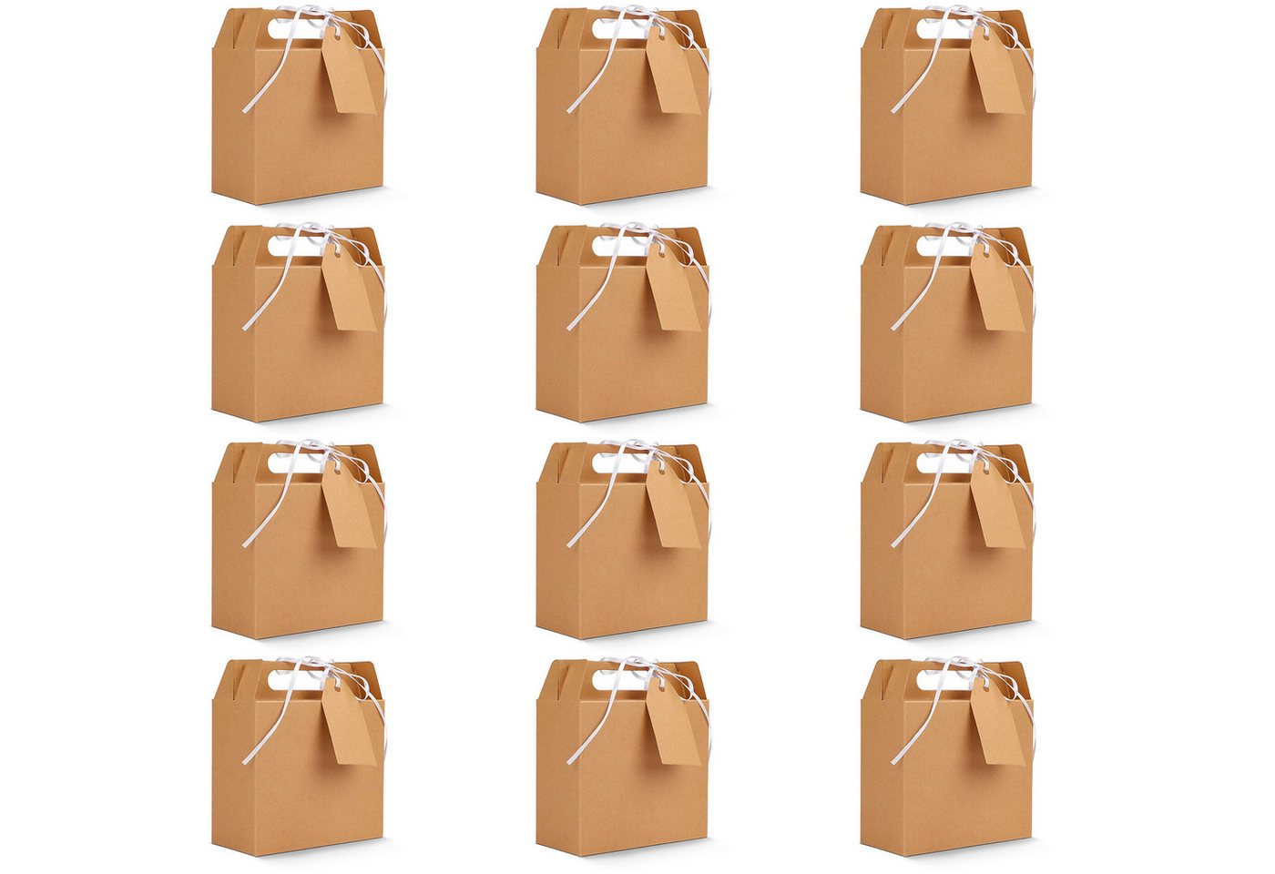 Belle Vous Geschenkbox Geschenkboxen mit Etiketten (20 Stück) (20 St) von Belle Vous