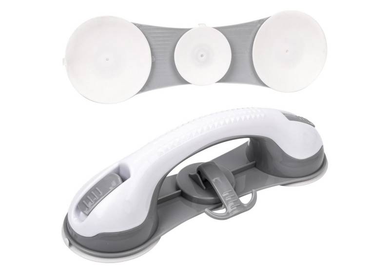 Belle Vous Handlauf Belle Vous (2er Pack) Behinderten Haltegriff Dusche ohne Bohren mit 3, (2 St) von Belle Vous