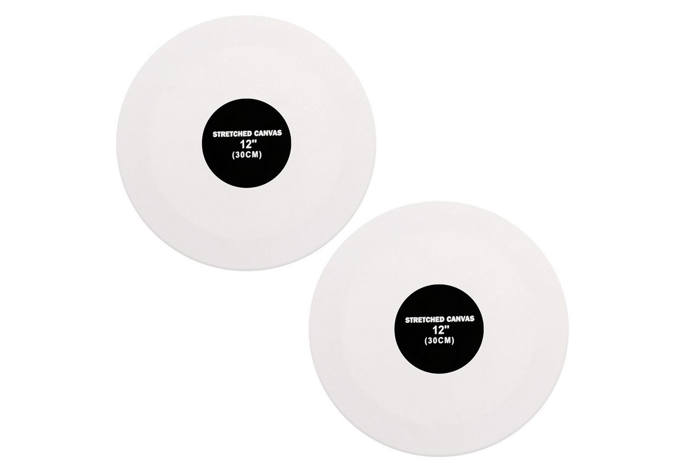 Belle Vous Leinwand 2er Set Runde Leinwand 30 cm - Hochwertige Bespannte Leinwand Rahmen Belle Vous Leinwand 2er Set Runde Leinwand 30 cm - Hochwertige Bespannte Leinwand Rahmen von Belle Vous