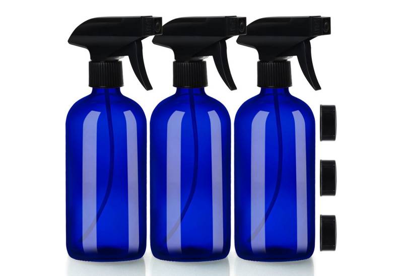 Belle Vous Sprühflasche Nachfüllbare blaue Sprühflasche (3 Stück) - 500ml - 2 Sprühmodi, (3-tlg) von Belle Vous