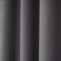 Moderne Graue Verdunkelungsvorhänge, Leinen Look Niedliche Panels, Luxus Drapiert Natürliche Hellgraue Farben Und Individuelle Aufhängung, Extra von BelleCoseHome
