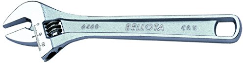 Bellota 6460-12 Rollgabelschlüssel mit zentralem Schneckenrad, 12 Zoll / 30,5 cm von Bellota