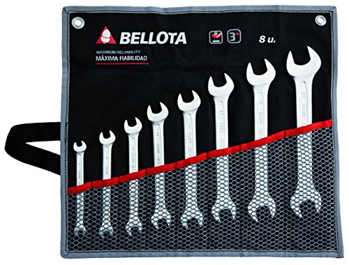 Bellota 6490-8 BS Schraubenschlüssel-Satz, gehärtetes Nylon, 8 Stück von Bellota