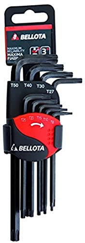 Bellota 6459-9 TIP Inbusschlüssel-Set, 9-teilig von Bellota