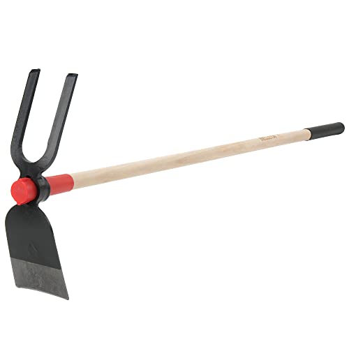 Bellota HOE228AW1000AP - Geschmiedete Gartenhacke mit Anti-Rotations-System - Kopf mit Doppelfunktion - Hacke und Zinken mit Holzgriff - Obstgarten- und Gartenwerkzeug Bellota HOE228AW1000AP - Geschmiedete Gartenhacke mit Anti-Rotations-System - Kopf mit Doppelfunktion - Hacke und Zinken mit Holzgriff - Obstgarten- und Gartenwerkzeug von Bellota