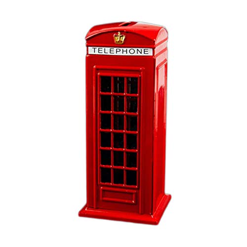 Große Telefonspardose – London Souvenirs Spardose – 18 cm Telefonzelle Sparschwein Münzen Spardose von Bells Box