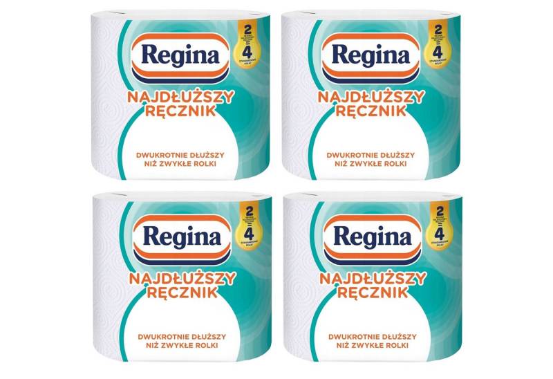 Bellushortus Papierhandtuch REGINA XXL-Papierhandtuch, saugfähig, effizient PZH-zertifiziert (4-St) von Bellushortus