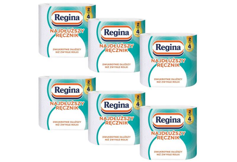 Bellushortus Papierhandtuch REGINA XXL-Papierhandtuch, saugfähig, effizient PZH-zertifiziert (6-St) von Bellushortus