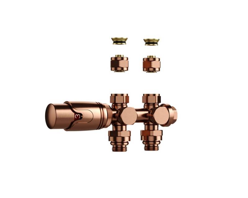 Belrad Regulierventil BLR305, (1-tlg), Thermostatische Heizkörperventile für Wand- und Bodenmontage in von Belrad