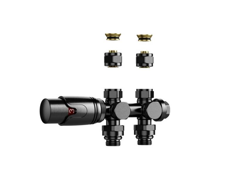 Belrad Regulierventil BLR306, (1-tlg), Thermostatische Heizkörperventile für Wand- und Bodenmontage in von Belrad