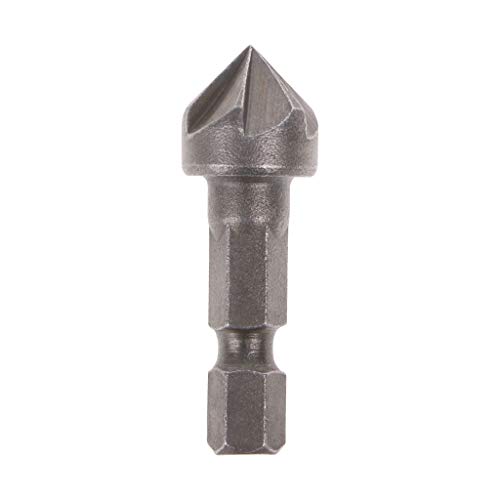 BELTI 6 Flute Countersink Drill Bit 90 Degree Point Angle Chamfer Cutting Woodworking Tool BELTI 6 Flute Countersink Drill Bit 90 Degree Point Angle Chamfer Cutting Woodworking Tool von Belti