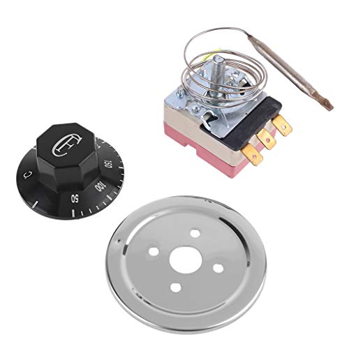 BELTI Thermostat AC 250 V 16 A 50-300 °C Temperaturregler NO NC für Elektroherd von Belti