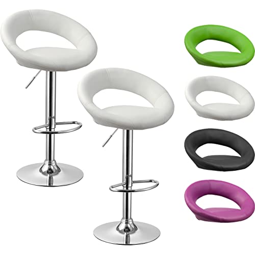 Beltom® 2er Set Barhocker Küchenhocker Barstuhl Tresenhocker Loungesessel Stuhl - Beauty - X2-Weiß Beltom® 2er Set Barhocker Küchenhocker Barstuhl Tresenhocker Loungesessel Stuhl - Beauty - X2-Weiß von Beltom