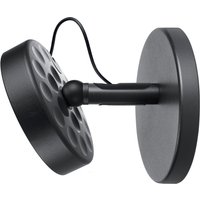 Belux U-Turn-24 LED Wandleuchte On/Off, schwarz von Belux