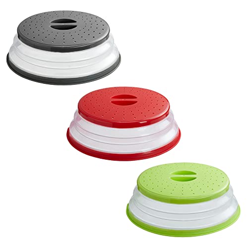 Belvanr Klappbare Mikrowellenabdeckung 3 Stück Mikrowellen Abdeckung Faltbar Mikrowellen Abdeckhaube Faltbare Mikrowellenabdeckhaube Faltbare Microwave Cover,Verhindert Spritzen Belvanr Klappbare Mikrowellenabdeckung 3 Stück Mikrowellen Abdeckung Faltbar Mikrowellen Abdeckhaube Faltbare Mikrowellenabdeckhaube Faltbare Microwave Cover,Verhindert Spritzen von Belvanr