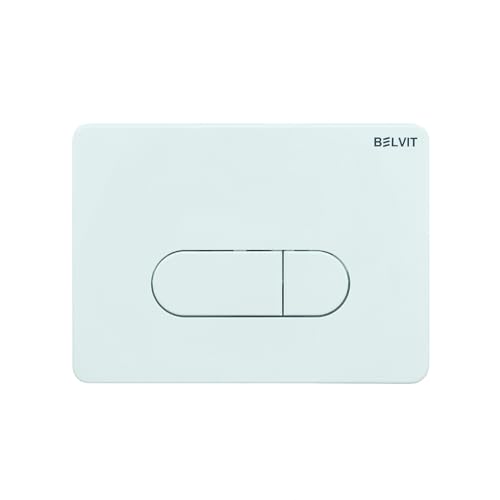 Belvit Berlin Betätigungsplatte für 2-Mengen-Spülung weiß Belvit Berlin Betätigungsplatte für 2-Mengen-Spülung weiß von Belvit
