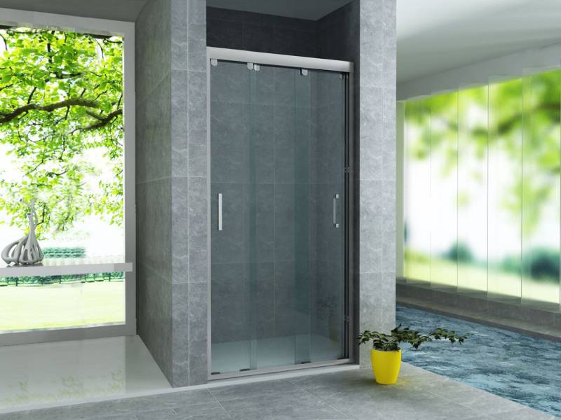 Belvit Dusch-Schiebetür BV-NT1-80, 80x200 cm, (1-St) Beidseitiger Einstieg von Belvit