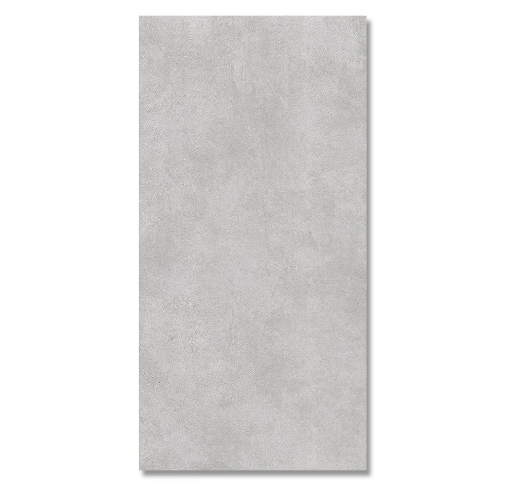 Belvit Feinsteinzeug Bodenfliese BV-F32-60120, 120x60, grau, Belvit Venezia Fliese Beton Matt 60x120cm von Belvit