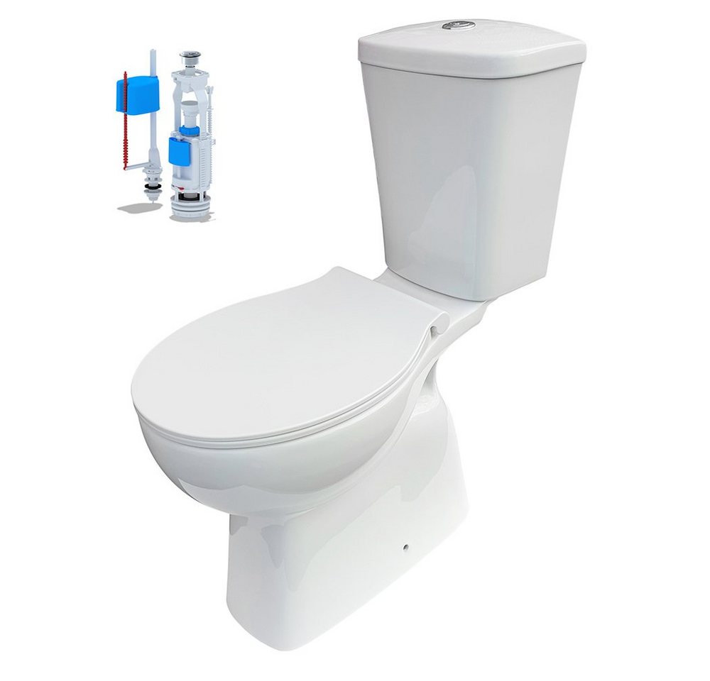 Belvit Tiefspül-WC BV-BF1001, Barrierefrei Belvit Tiefspül-WC BV-BF1001, Barrierefrei von Belvit