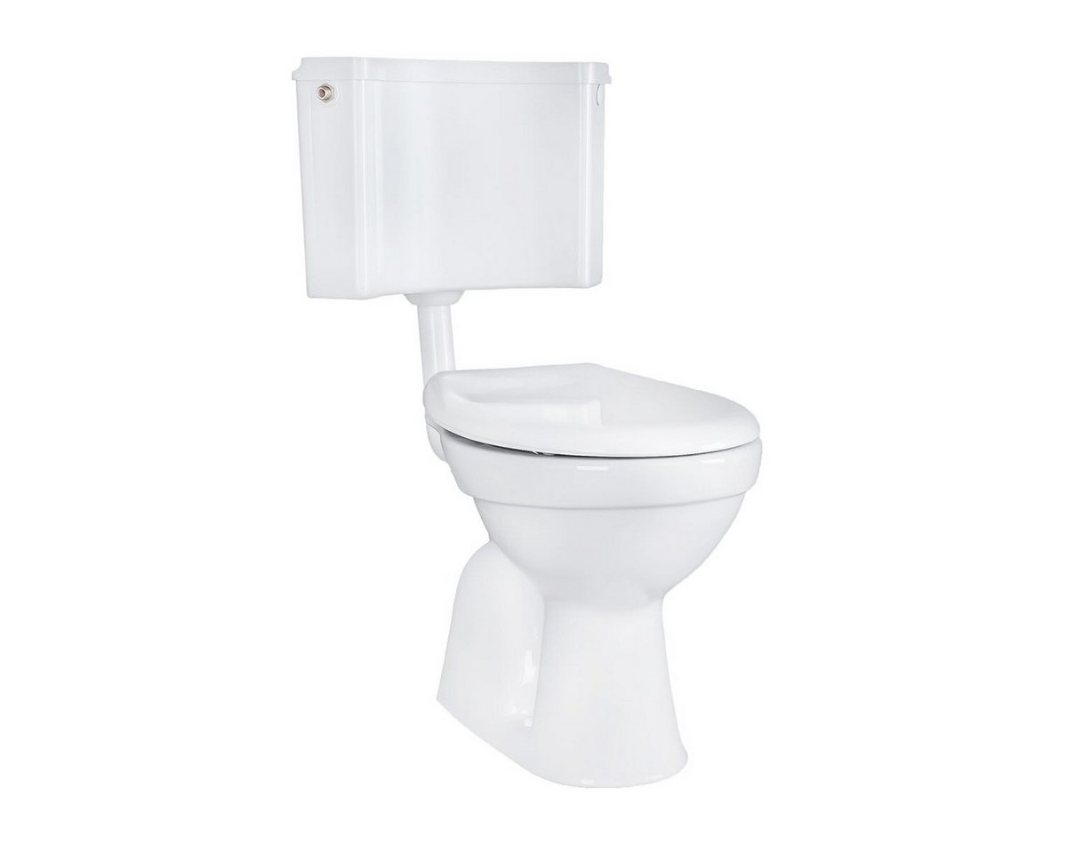 Belvit Tiefspül-WC BV-SW4001-T+BV-AP2001-SET, Belvit WC Set Taharet Bodenabgang mit Bidet Funktion, Softclose Belvit Tiefspül-WC BV-SW4001-T+BV-AP2001-SET, Belvit WC Set Taharet Bodenabgang mit Bidet Funktion, Softclose von Belvit