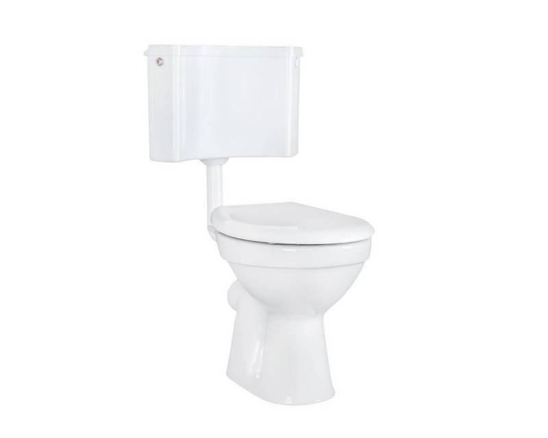 Belvit Tiefspül-WC BV-SW5001-T+BV-AP2001-SET, Belvit WC Set Taharet Wandanschluss mit Bidet Funktion, Softclose von Belvit