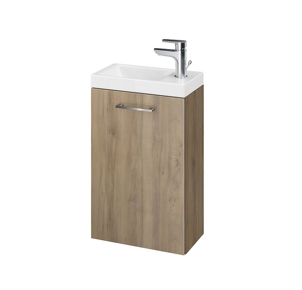 Belvit Waschbeckenschrank BV-US1008 (1-St) Belvit Lara Unterschrank mit Waschbecken Nuss (39,2x59x21,5cm) Belvit Waschbeckenschrank BV-US1008 (1-St) Belvit Lara Unterschrank mit Waschbecken Nuss (39,2x59x21,5cm) von Belvit