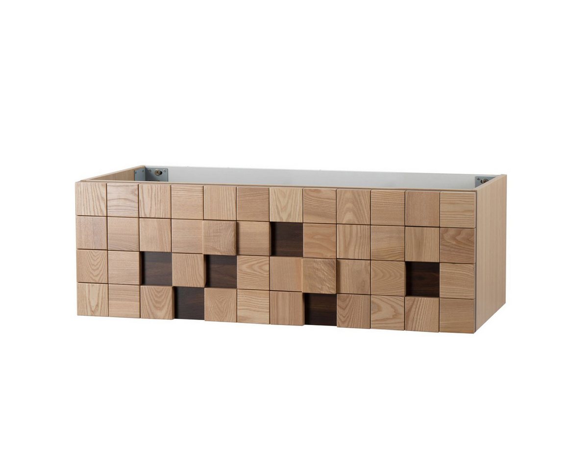 Belvit Waschbeckenschrank BV-US3583-1 (1-St) MOVEA Waschtischunterschrank 120cm 1 Schublade Grifflos Softclose von Belvit
