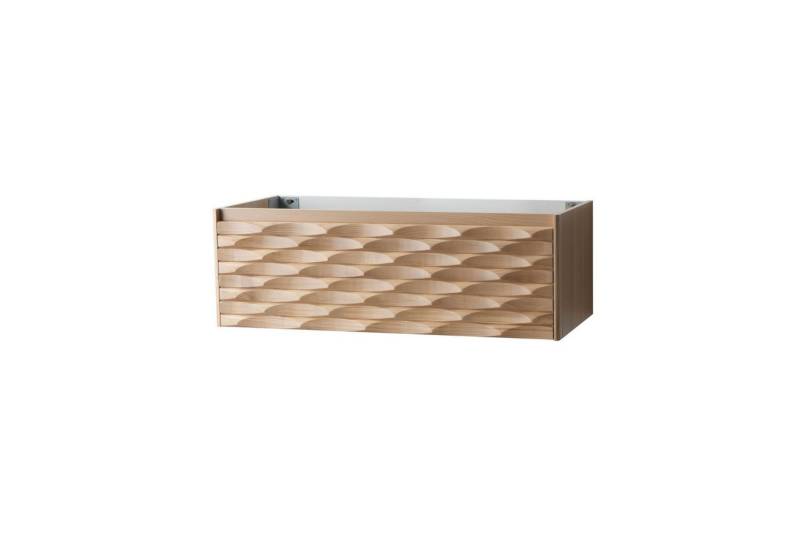 Belvit Waschbeckenschrank BV-US3620-1 (1-St) BELVIT ARGENA Waschtischunterschrank 120cm 1 Schublade Grifflos von Belvit