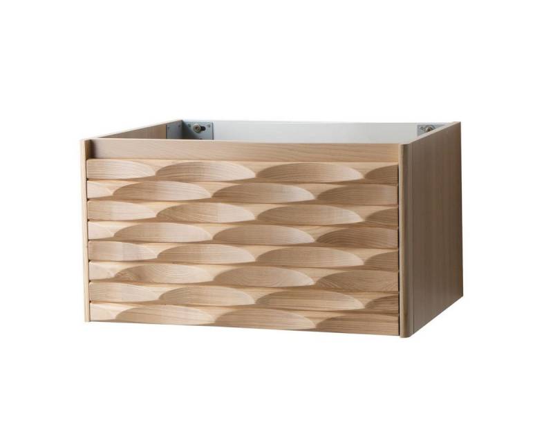 Belvit Waschbeckenschrank BV-US3637-1 (1-St) BELVIT ARGENA Waschtischunterschrank 80cm 1 Schublade Grifflos von Belvit