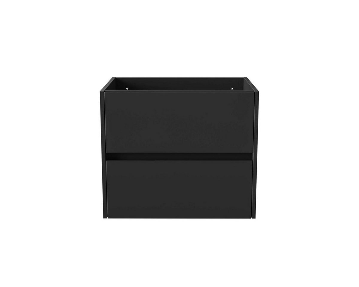 Belvit Waschbeckenschrank Drava, in verschiedenen Größen und Farben mit 2 Softclose Schubladen (1-St) Unterschrank zur Wandmontage, Schubladen grifflos, mit Montagematerial von Belvit