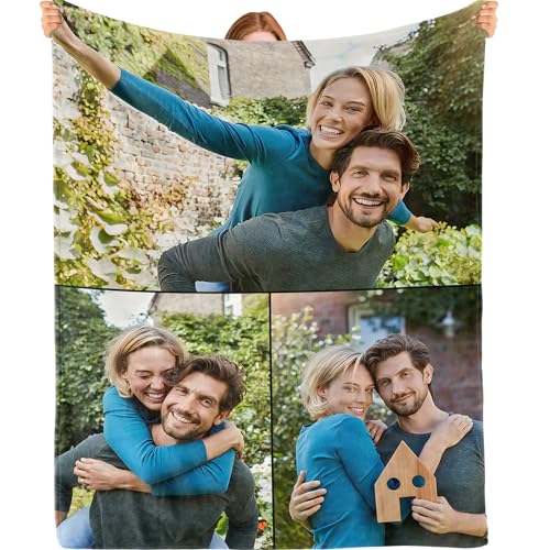 Bemaystar Personalisierte Decke personalisierte Geschenke - Decke mit Foto Fotodecke mit Eigenem Foto Geschenke für Mama, Papa, Baby, Familie, Muttertag, Vatertag, Geburtstag,Weihnachten 3 Foto Bemaystar Personalisierte Decke personalisierte Geschenke - Decke mit Foto Fotodecke mit Eigenem Foto Geschenke für Mama, Papa, Baby, Familie, Muttertag, Vatertag, Geburtstag,Weihnachten 3 Foto von Bemaystar