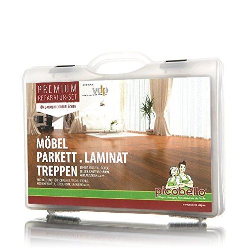 Profi Reparatur-Set Picobello für lackiertes/versiegeltes Parkett & Laminat Profi Reparatur-Set Picobello für lackiertes/versiegeltes Parkett & Laminat von Bembé Parkett