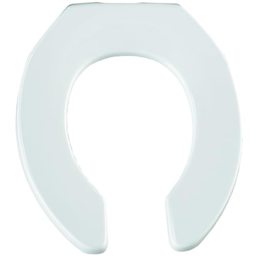 Bemis 955CT 000 Kommerzieller robuster WC-Sitz, weiß, Round - White von Bemis