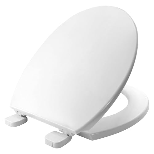 BEMIS Chester ECO | WC-Sitz aus recyceltem Kunststoff | Ultra-Fix patentiert und dauerhaft wackelfrei | passend für die meisten ovalen Toiletten | einfache Installation von Bemis