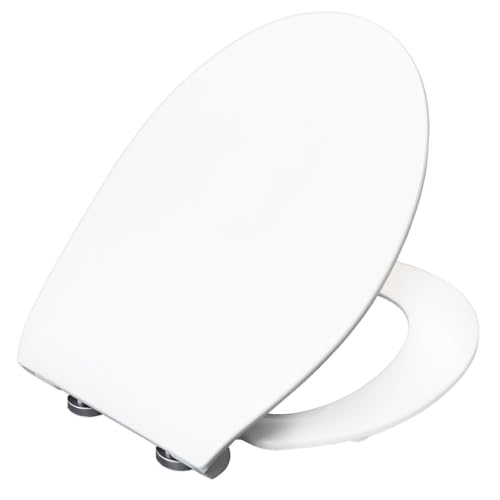 BEMIS Click&Clean Slim Soft Close WC-Sitz - Mattweiß | Top Fixierung weißer WC-Sitz mit Quick Release Click & Clean Technologie | Stahlscharniere | Universal | Schlankes Design BEMIS Click&Clean Slim Soft Close WC-Sitz - Mattweiß | Top Fixierung weißer WC-Sitz mit Quick Release Click & Clean Technologie | Stahlscharniere | Universal | Schlankes Design von Bemis
