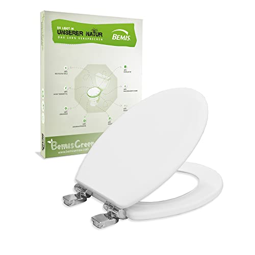 BEMIS Green Slow Close Take Off Ultra-Fix WC-Sitz mit Absenkautomatik wackelfrei, 100% Recyclingholz, universeller Toilettensitz mit verstellbaren Scharnieren, FSC Mix Credit Reg Nr NC COC 000029 BEMIS Green Slow Close Take Off Ultra-Fix WC-Sitz mit Absenkautomatik wackelfrei, 100% Recyclingholz, universeller Toilettensitz mit verstellbaren Scharnieren, FSC Mix Credit Reg Nr NC COC 000029 von Bemis