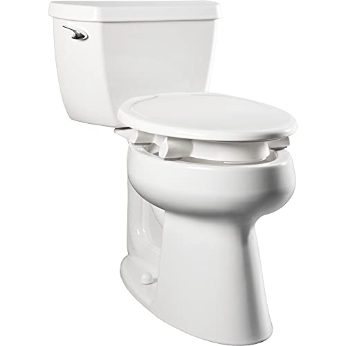 Bemis Independence 7YE85300TSS 000 Clean Toilettensitz mit Abschirmung, Montagewerkzeug, Anleitung (evtl. nicht in deutscher Sprache), Weiß von Bemis