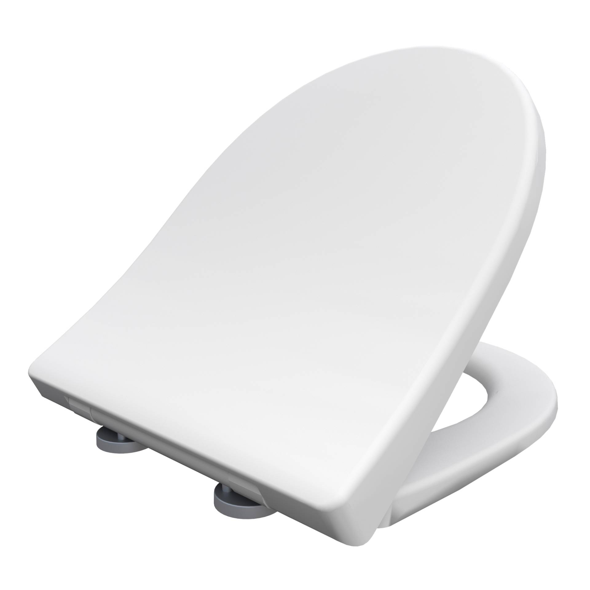 Bemis WC-Sitz 'Click&Clean' mit Absenkautomatik weiß Duroplast von Bemis