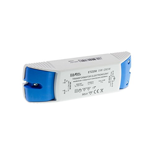 Elektronischer Trafo Transformator ~230V auf 12V Halogen 60W 105W 150W 200W 250W (210VA) von Bemko