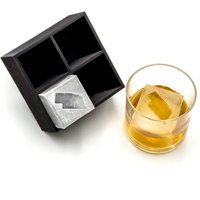 Nebraska Umgekehrte 2-Zoll-Eiswürfelschale, Weiche Silikonform, Whisky-Geschenk Für Hausbar, Mixologie-Idee, Handwerks-Cocktail-Upgrade von Siligrams