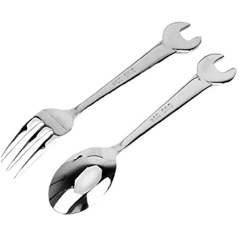 2 Teile/Satz Besteck Löffel Gabel Schlüsselform Camping Geschirr Edelstahl Geschirr Geschirr Kochen Zubehör 2 Teile/Satz Besteck Löffel Gabel Schlüsselform Camping Geschirr Edelstahl Geschirr Geschirr Kochen Zubehör von Bemvp