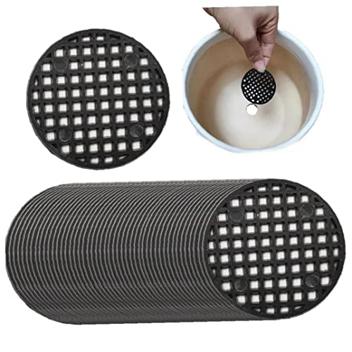 Blumentopf -netzpad, 100 Stück Blumenköpfe Mesh Pad Garten Entwässerung Mesh Loch Bildschirme Bonsai -topfboden Gittermatte Atmungsaktive Dichtung Blumentopf -netzpad, 100 Stück Blumenköpfe Mesh Pad Garten Entwässerung Mesh Loch Bildschirme Bonsai -topfboden Gittermatte Atmungsaktive Dichtung von Bemvp