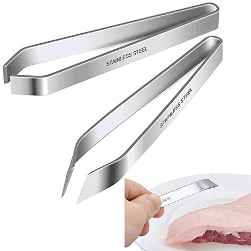 Bemvp Fischknochen -pinzetten 2pcs Edelstahl -knochenentferner Featherzer Zum Entfernen Von Fischknochen, Um Hühnerfedern Auszuziehen Bemvp Fischknochen -pinzetten 2pcs Edelstahl -knochenentferner Featherzer Zum Entfernen Von Fischknochen, Um Hühnerfedern Auszuziehen von Bemvp