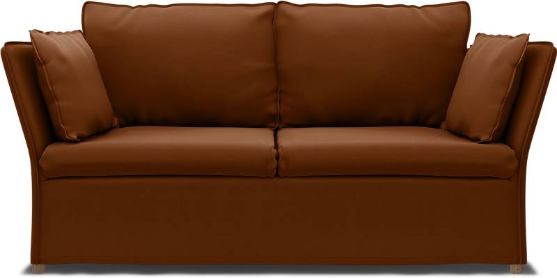IKEA - 2er-Sofa Backsälen, Cinnamon, Samt - Bemz von Bemz