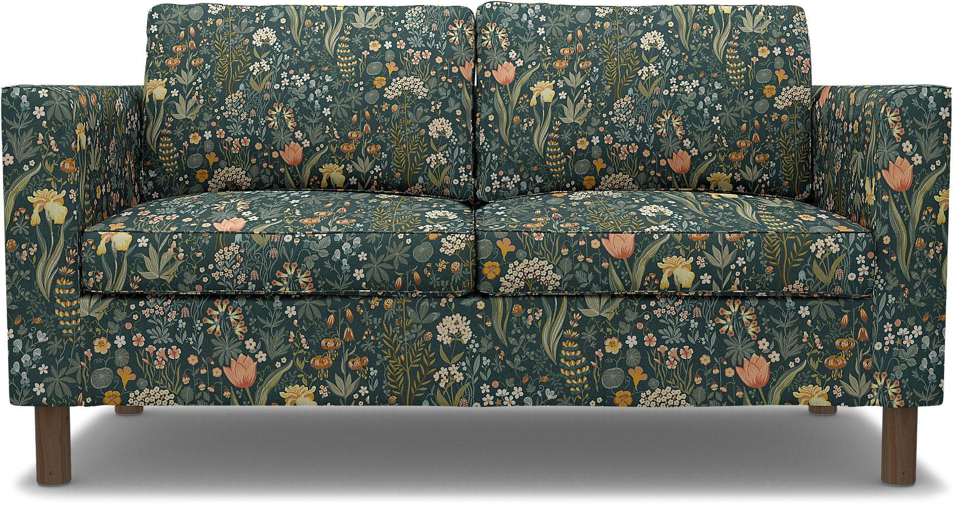 IKEA - 2er-Sofa Pärup, Blomsterhav Dark, BEMZ x BORÅSTAPETER COLLECTION - Bemz IKEA - 2er-Sofa Pärup, Blomsterhav Dark, BEMZ x BORÅSTAPETER COLLECTION - Bemz von Bemz
